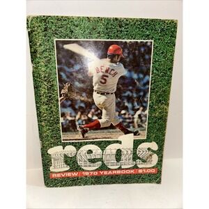 CINCINNATI REDS 1970 Yearbook Review Baseball Memorabilia